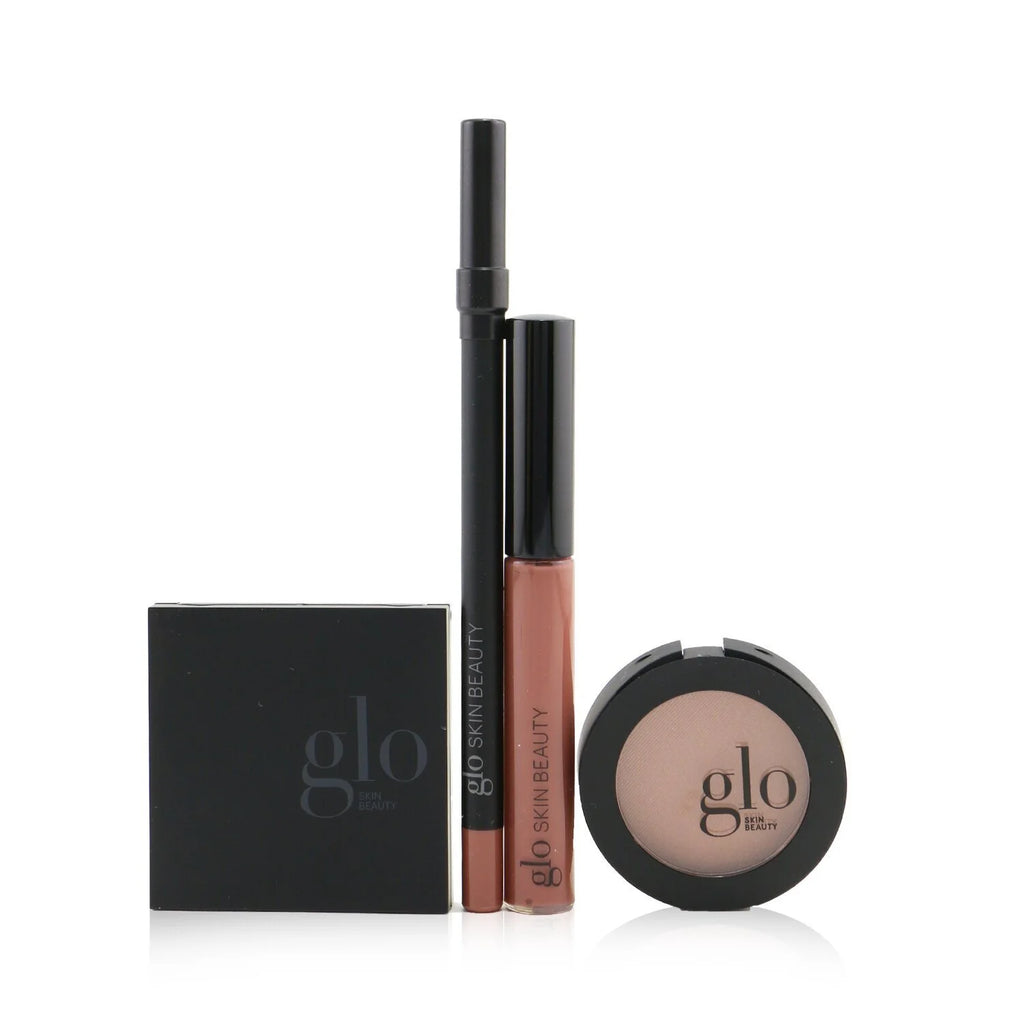 Mini Shadow Quad + Blush + Lip Pencil + Lip Gloss 4pcs G89200