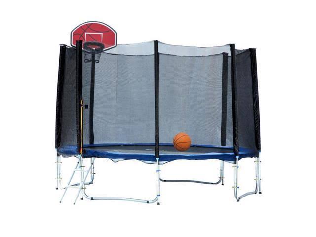 10' Round Trampoline with Safety Enclosure A263