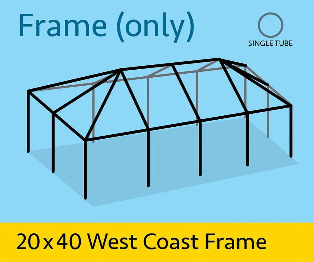 Tent Frame Only, 20 ft x 40 ft C534