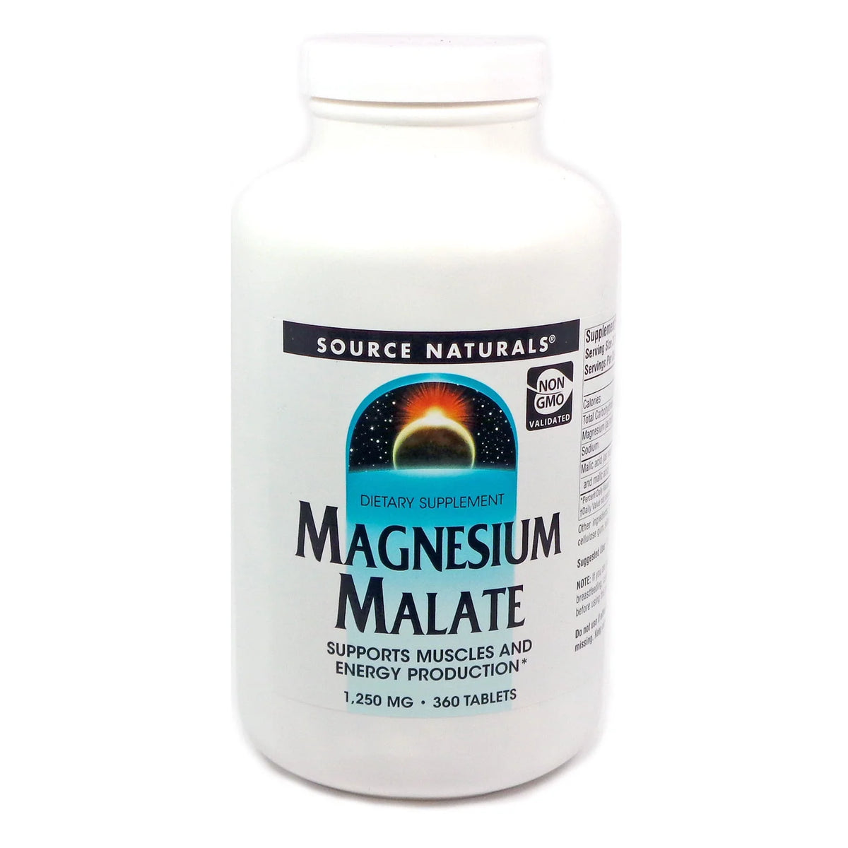 Magnesium Malate 1250 mg 360 Tablets S68439