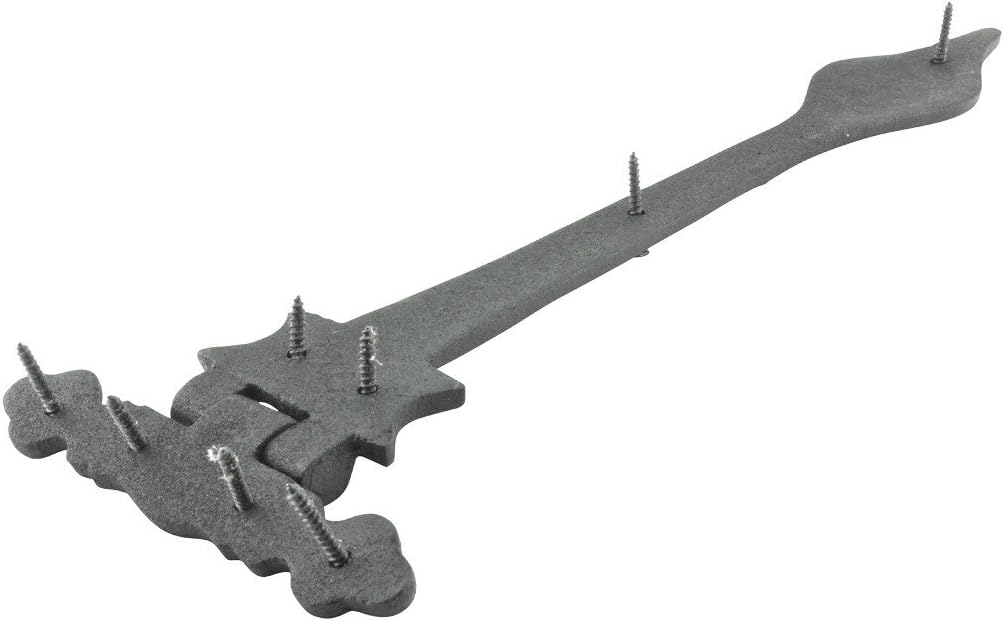 Black Wrought Iron Door Hinge 11.25 Long Pack of 4 I46928