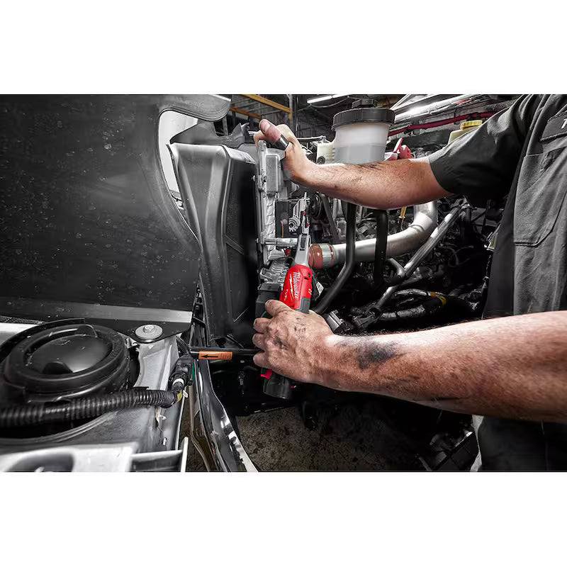 12V Lithium-Ion Brushless Cordless 3/8 in. Ratchet and 1/4 in. Right Angle Die Grinder Z921