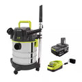 18V Cordless 4.75 Gal. Wet/Dry Vacuum Kit with Battery and Charger W6442