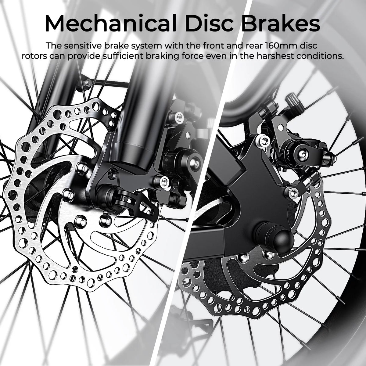 20 Fat Tire Folding Electric Bike 750W 48V 15Ah D6682