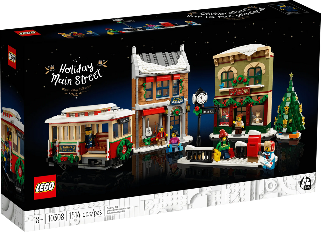 Holiday Main Street Building Set with 6 Minifigures V545083