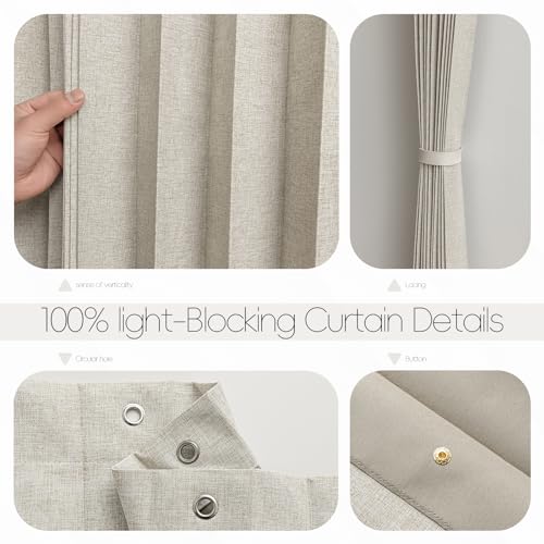 Grey W42 x L78 Folding Door Curtain with Magnetic Closure P421718