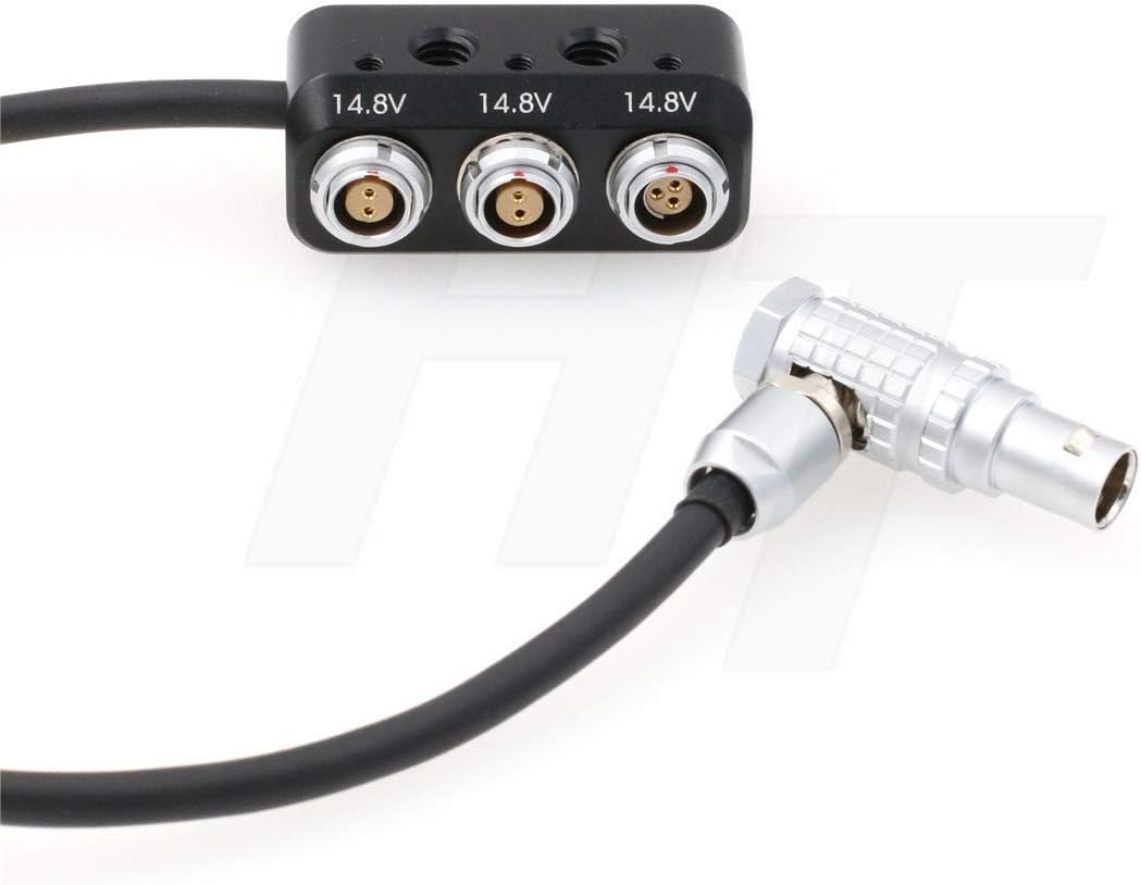 Alexa Mini Camera 7 Pin to Fischer 3 Pin and 0B 2 * 2pin Adapter Splitter Box L784223