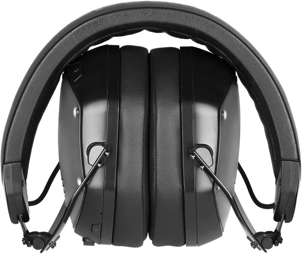 Matte Black Noise Cancelling Wireless Over-Ear Headphones H89244