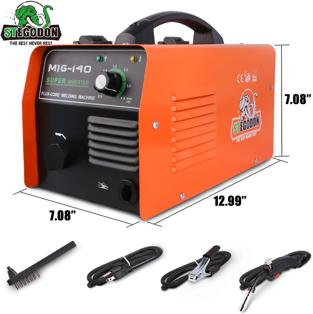 Portable 140 Welder Flux Core Wire Automatic Feed Welding Machine Y2243