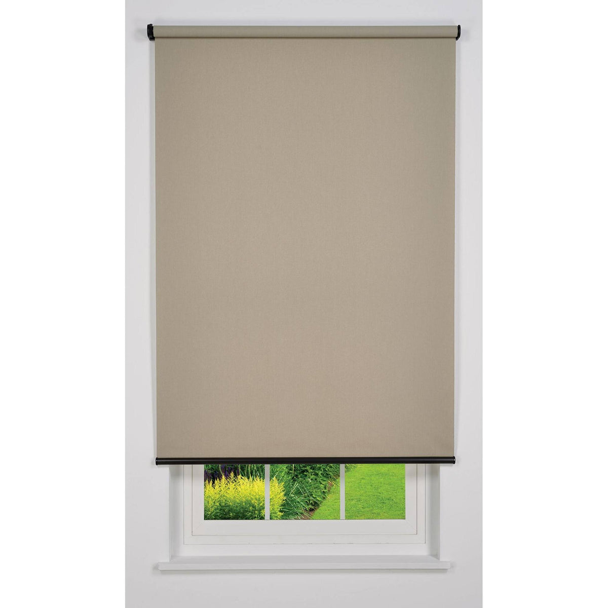Taupe Cordless Light Filtering Roller Shade 61 W x 78 H Q65293
