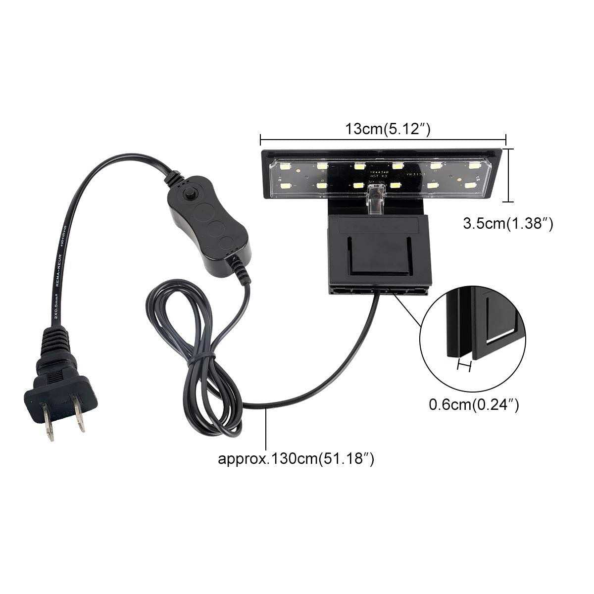 6W 12 Led Aquarium Light H1594