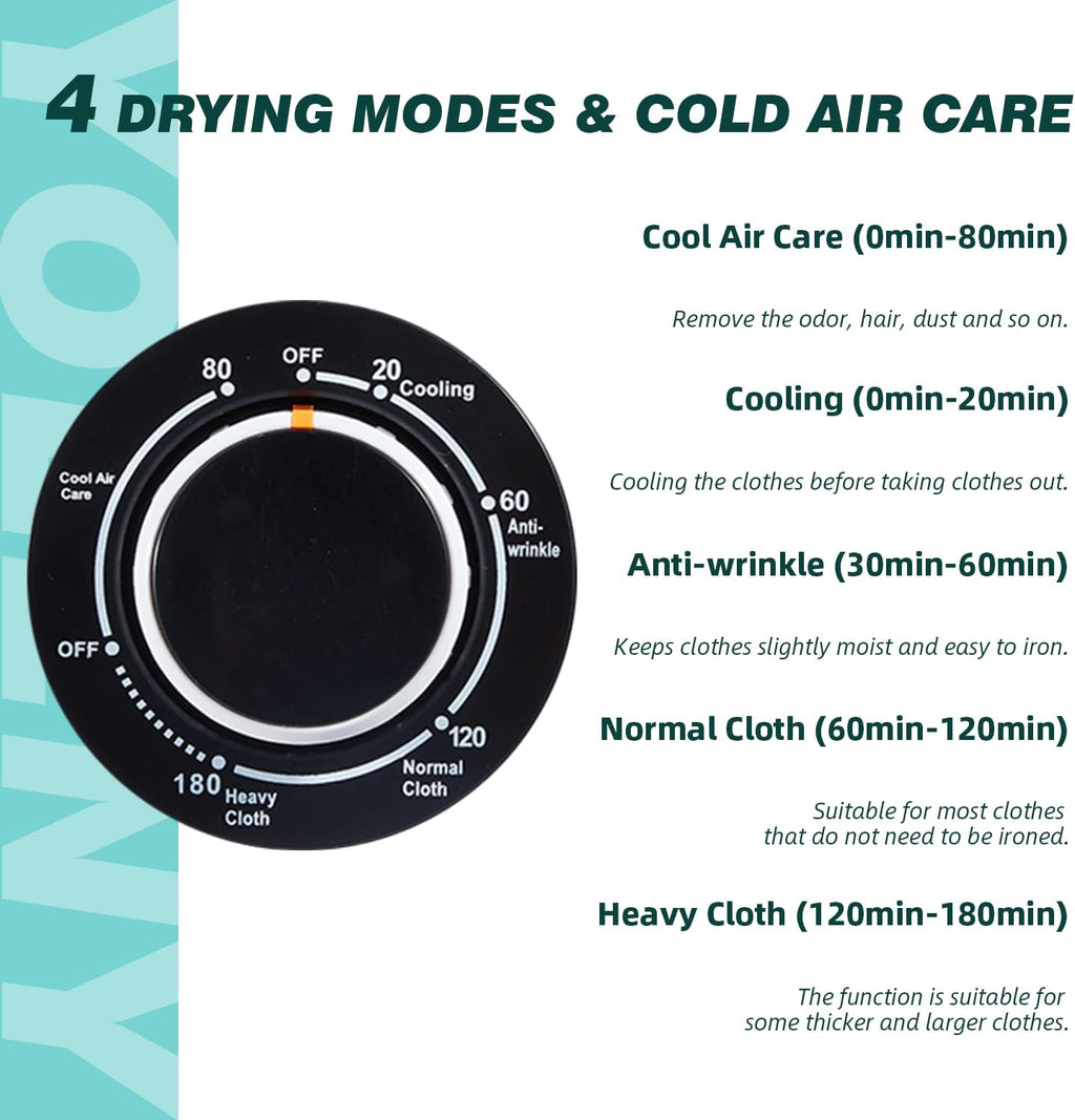 White Stainless Steel Portable Laundry Dryer M948739