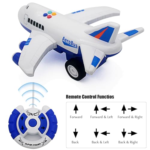 4CH RC Airplane Remote Control Toy (Blue) L922818