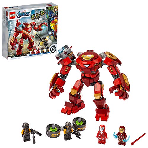LEGO Marvel Avengers Iron Man Hulkbuster Versus A.I.M. Agent 76164, Brick-Build Avengers Playset with Minifigures (456 Pieces) G79999