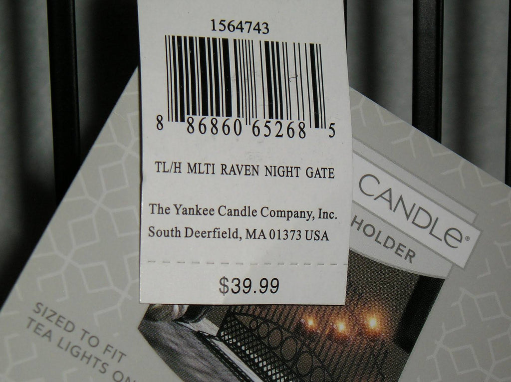 Raven Night Gate Tea Light Candle Holder Q48594