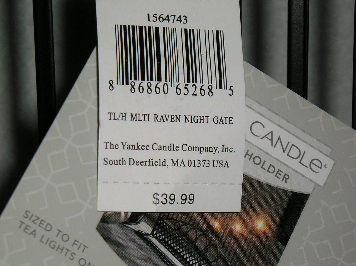 Raven Night Gate Tea Light Candle Holder Q48594