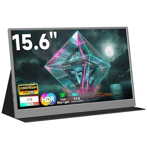15.6 Inch 1080P IPS Portable Monitor O292