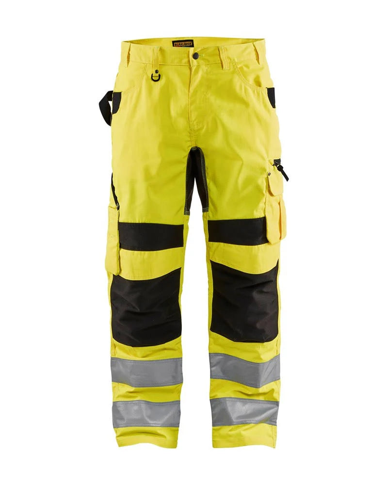 Hi-Vis Rip Stop Pant 32 28 Yellow / Black L853047