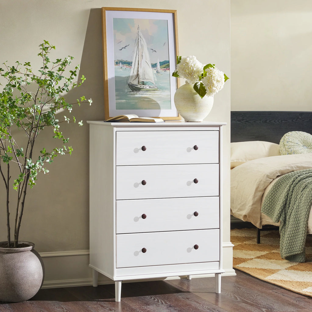 4 Drawer Solid Wood Dresser N568
