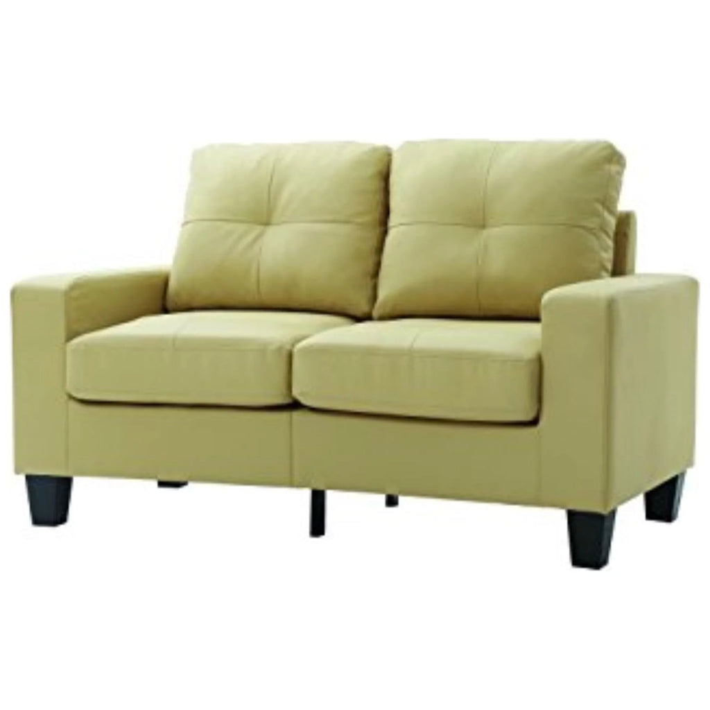Beige Modular Loveseat K178