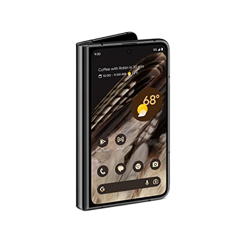 Obsidian 256 GB Foldable 5G Smartphone with Telephoto and Ultrawide Lens L441645
