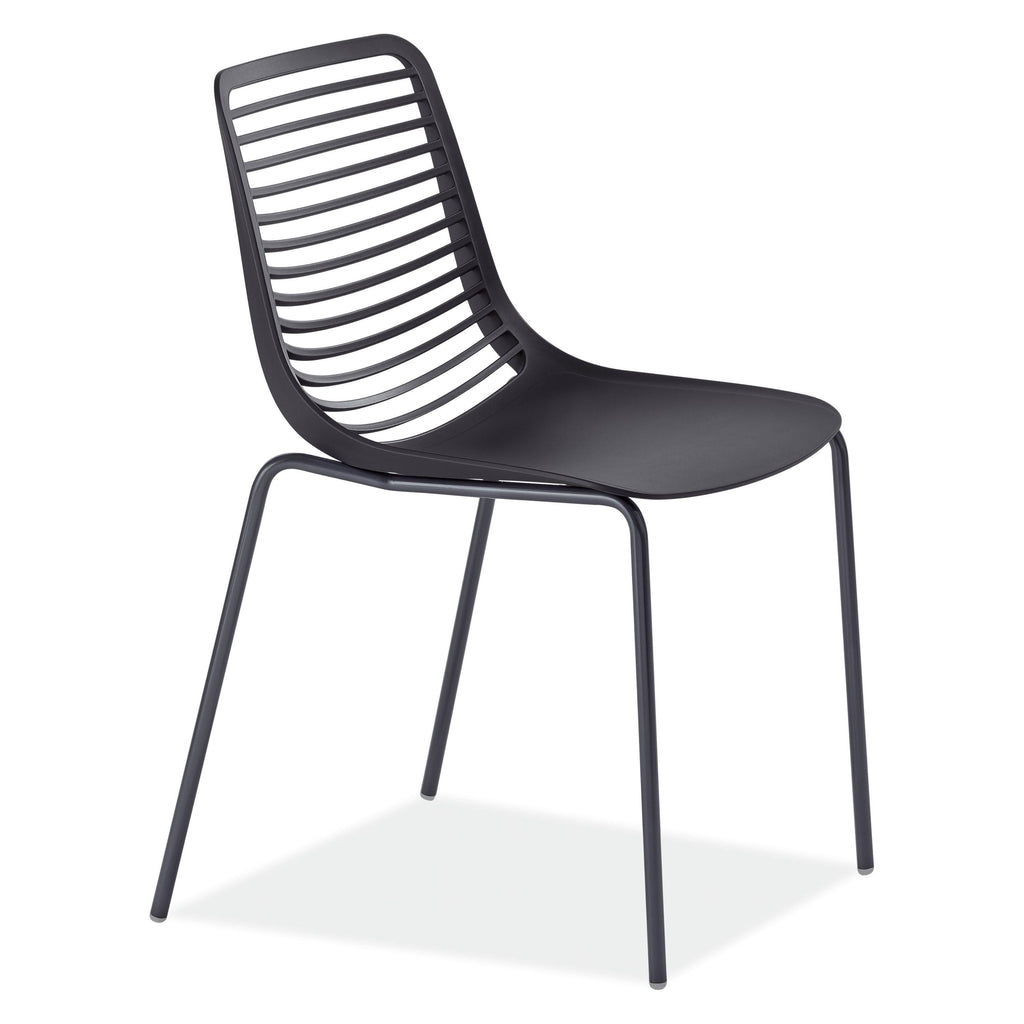 Grey Mini Patio Side Chair U679143
