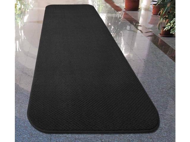 Skid-Resistant Carpet Runner - Black - 8 ft. x 48 in. U700