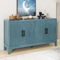 4-Door Retro Sideboard with Adjustable Shelves T10491