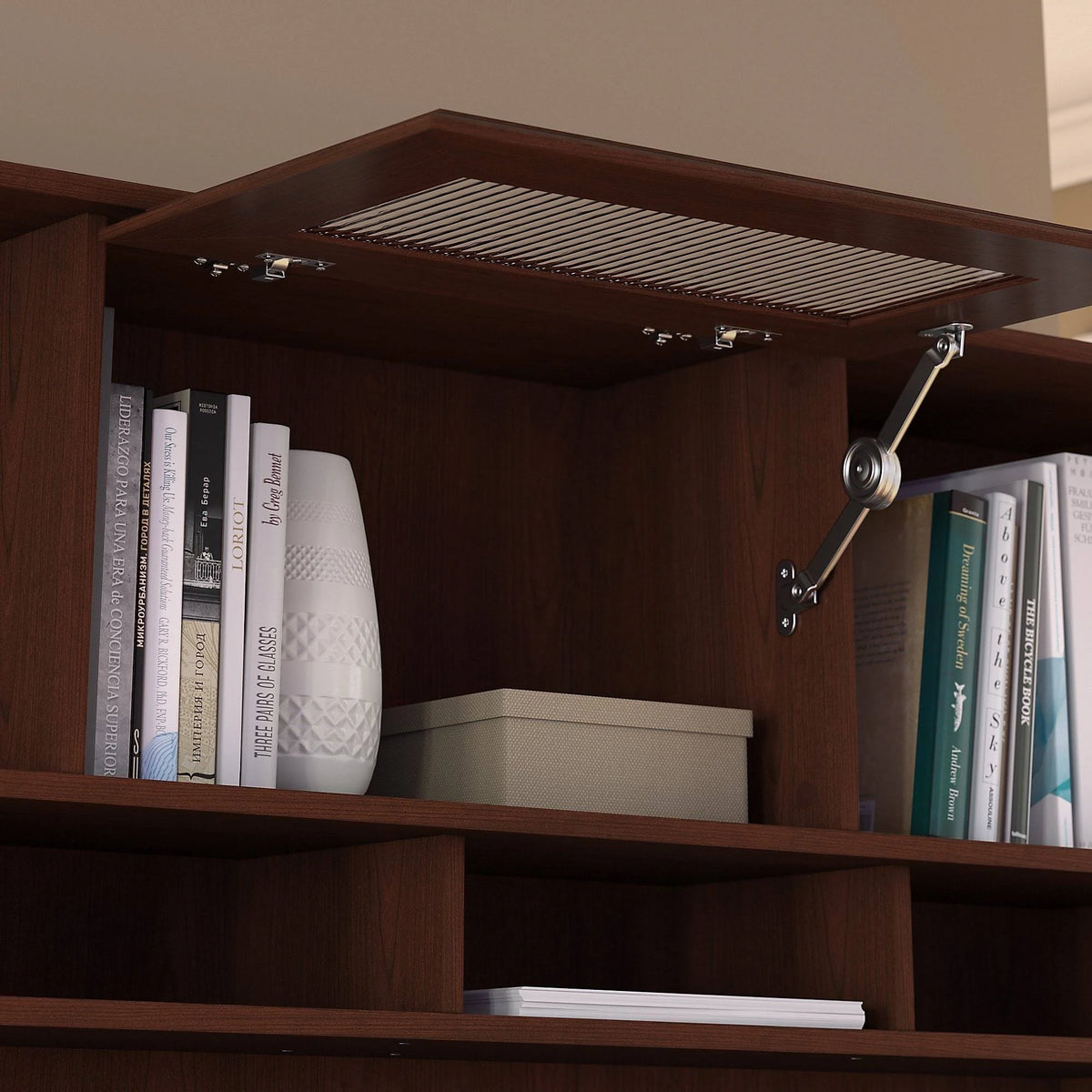 Natural Maple Hutch W9713