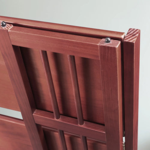 3-Shelf Folding Bookcase, Walnut P9950
