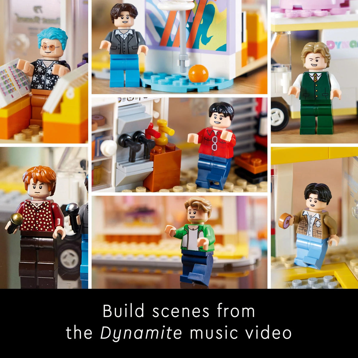 Model Kit with 7 Minifigures V502