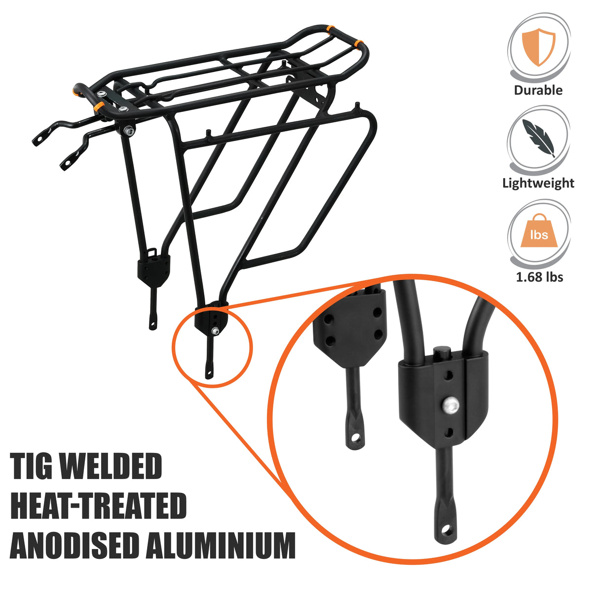Bicycle Touring Carrier IB-RA4 Frame-mounted Z69721
