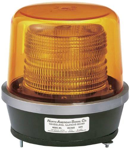 Class 2 Double Flash Strobe Light with Permanent Mount Amber V56067