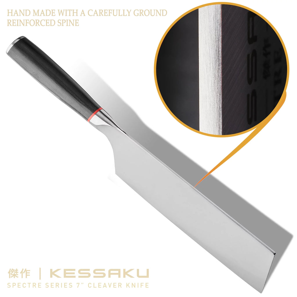 7 inch Forged Japanese High Carbon Stainless Steel Meat Cleaver L53346