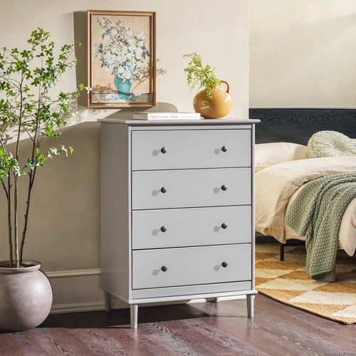 4 Drawer Solid Wood Dresser N568