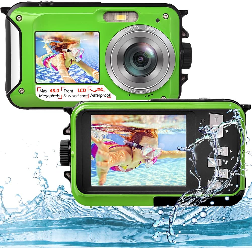 2.7K 48MP Waterproof Underwater Camera D455607
