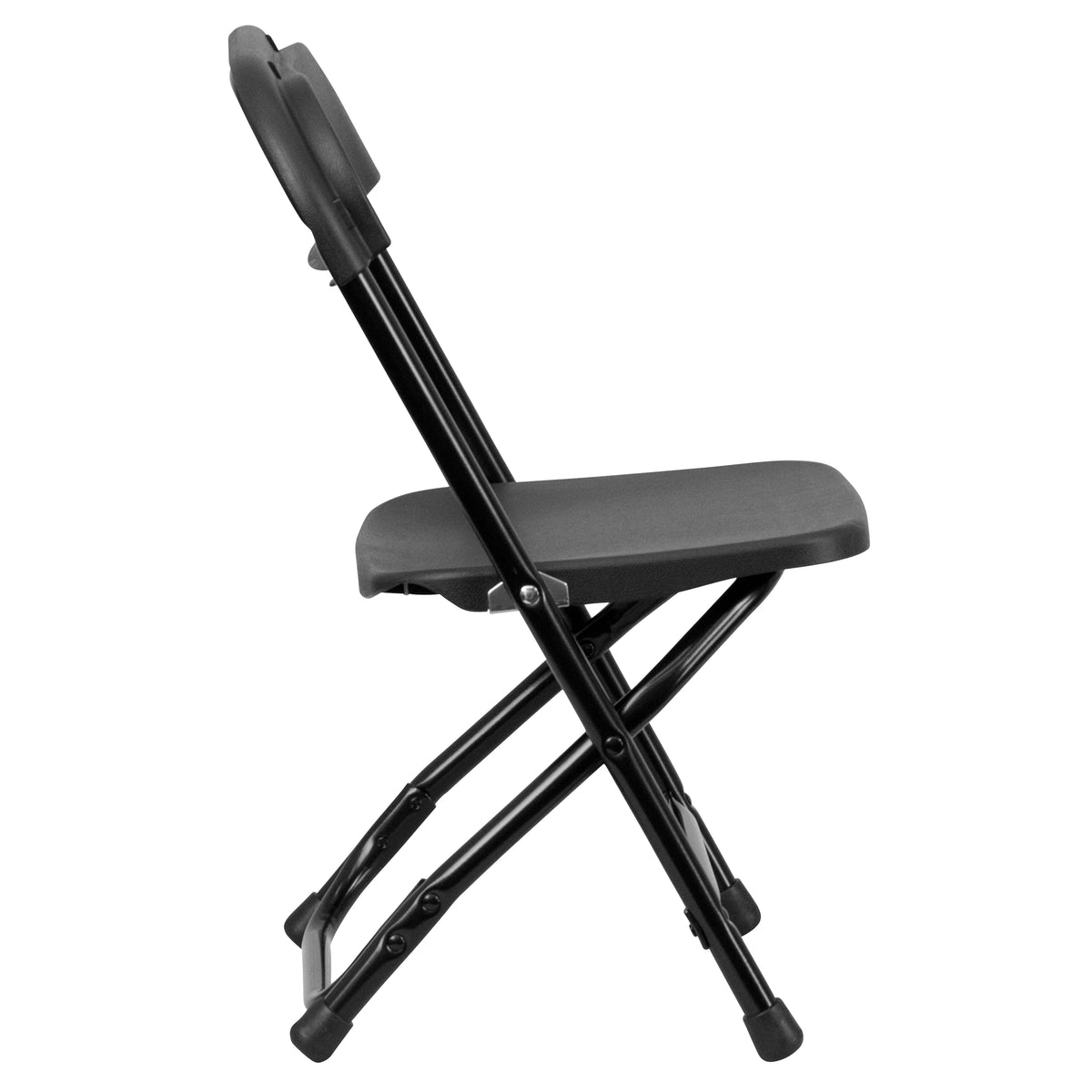 Black Plastic Folding Chair H10242