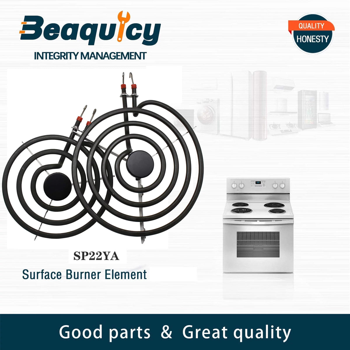 Electric Range Burner Element Unit Set G395