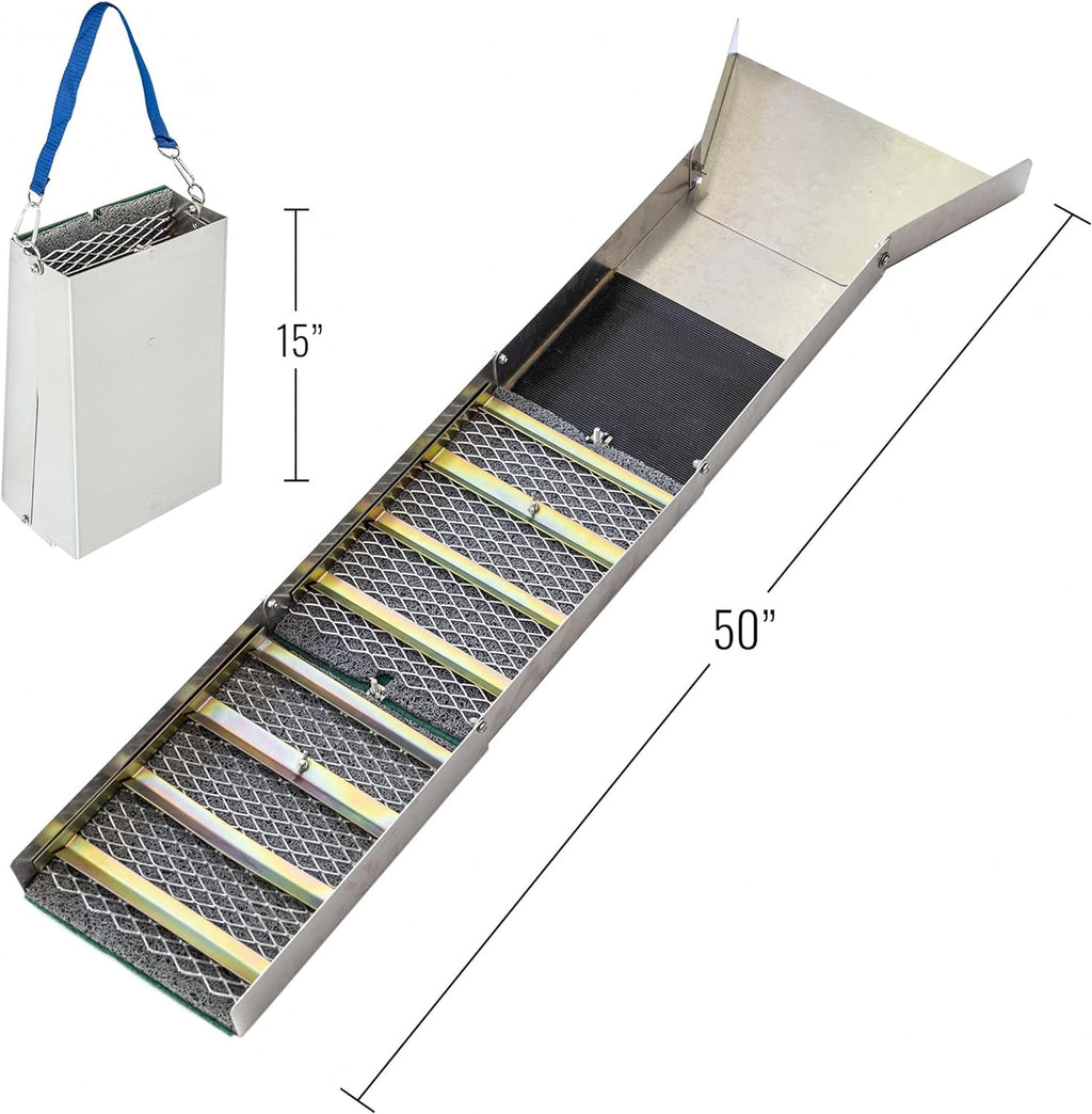 15pc Aluminum Sluice Box Gold Panning Classifier Set M7038