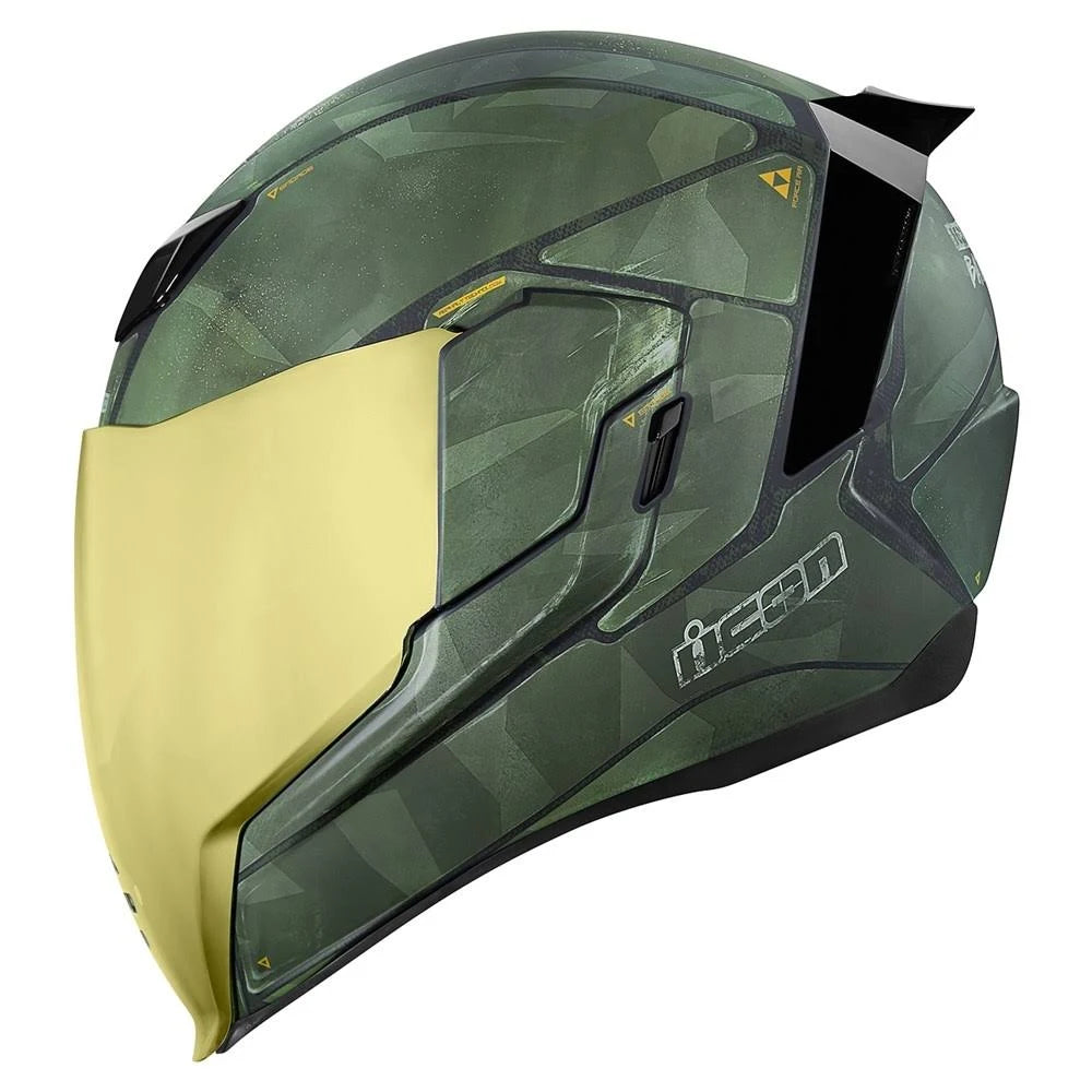 Green Small Full Face Street Helmet D42327