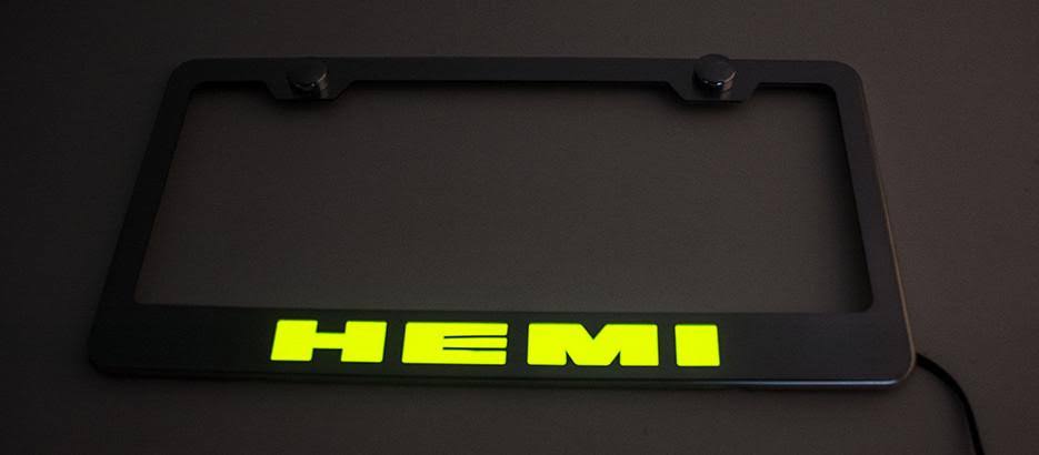 Rear Tag Frame Red Z667195