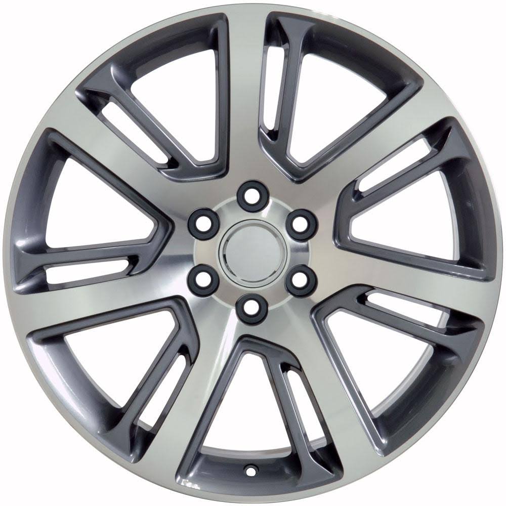 Machined Gunmetal Wheel Q35529