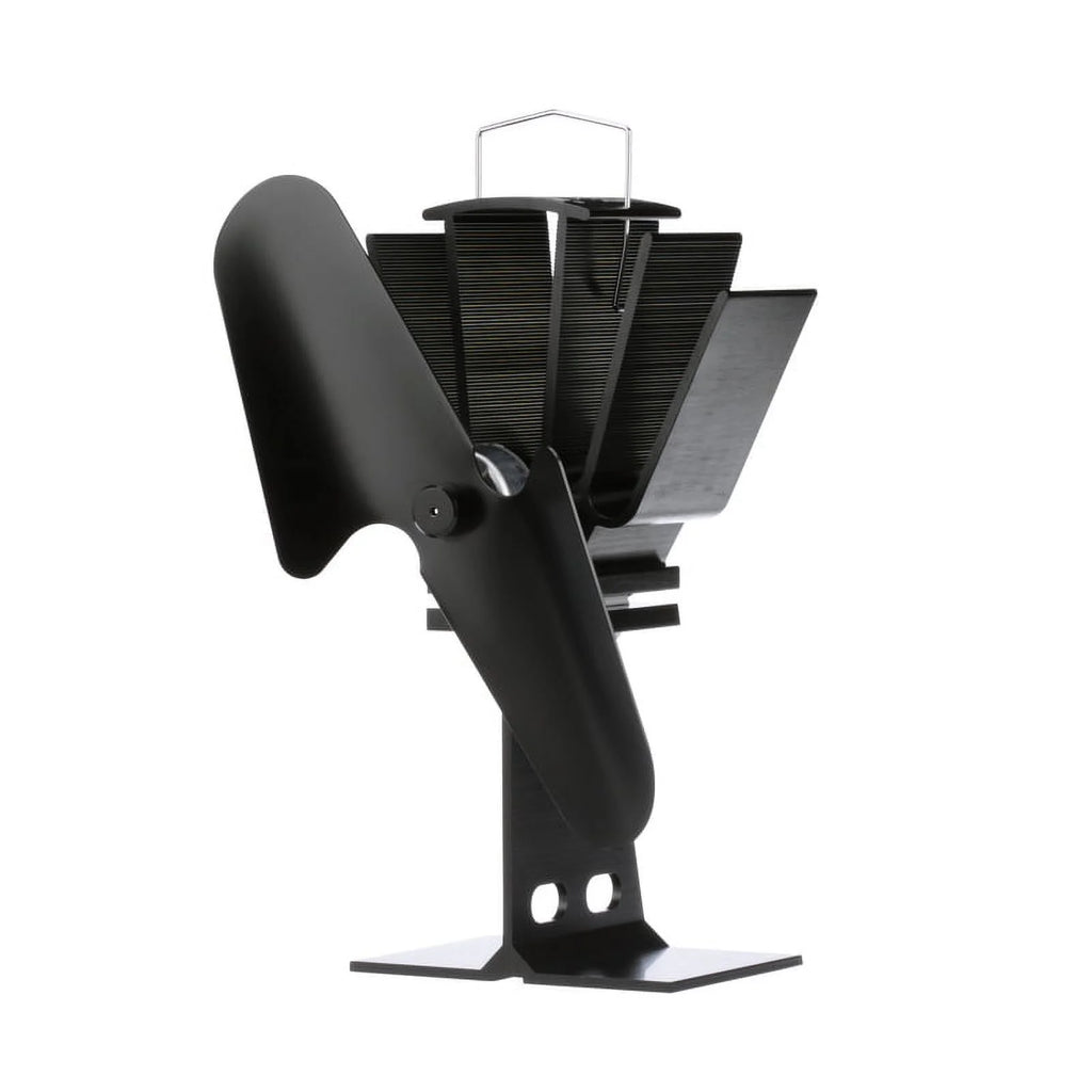 Black Heat Powered Stove Fan I5829