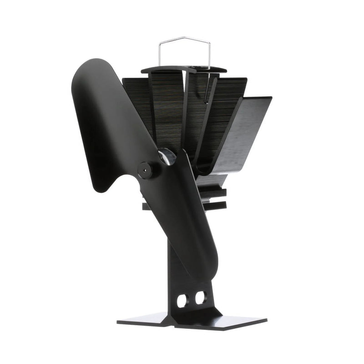 Black Heat Powered Stove Fan I5829
