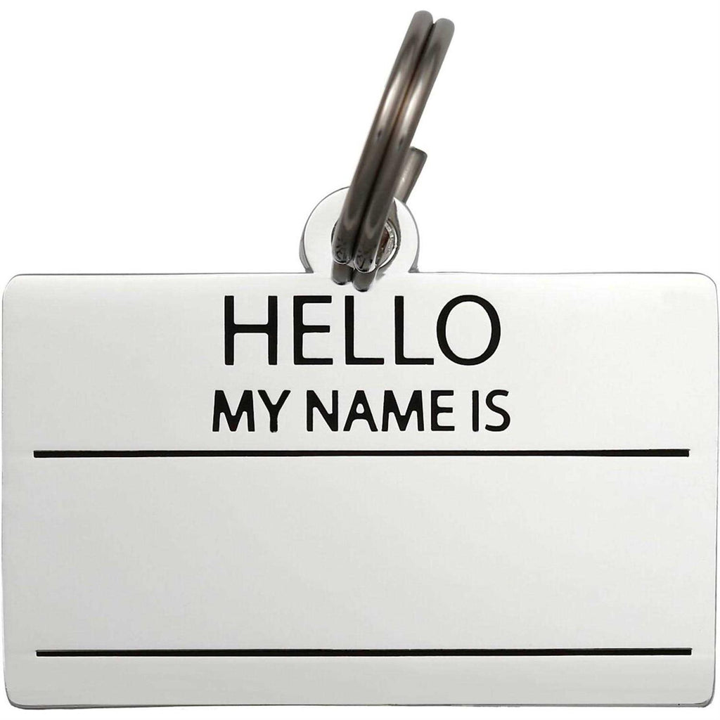 Hello My Name is ID Tag A1008