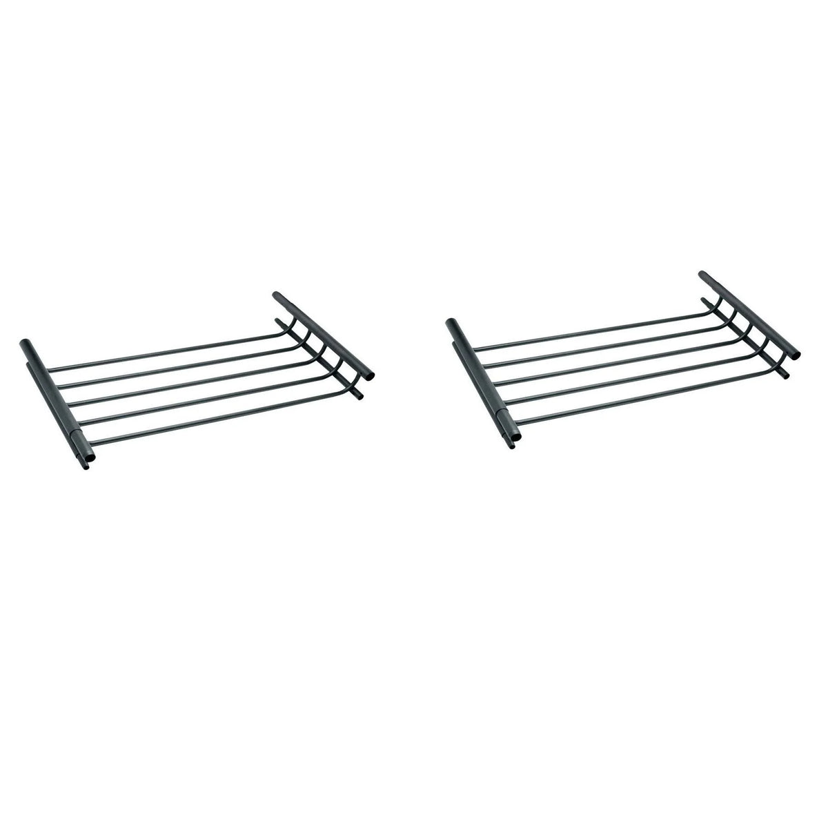 18 3/4 Inch Extension Roof Top Cargo Carrier Rack Basket (2 Pack) W66789
