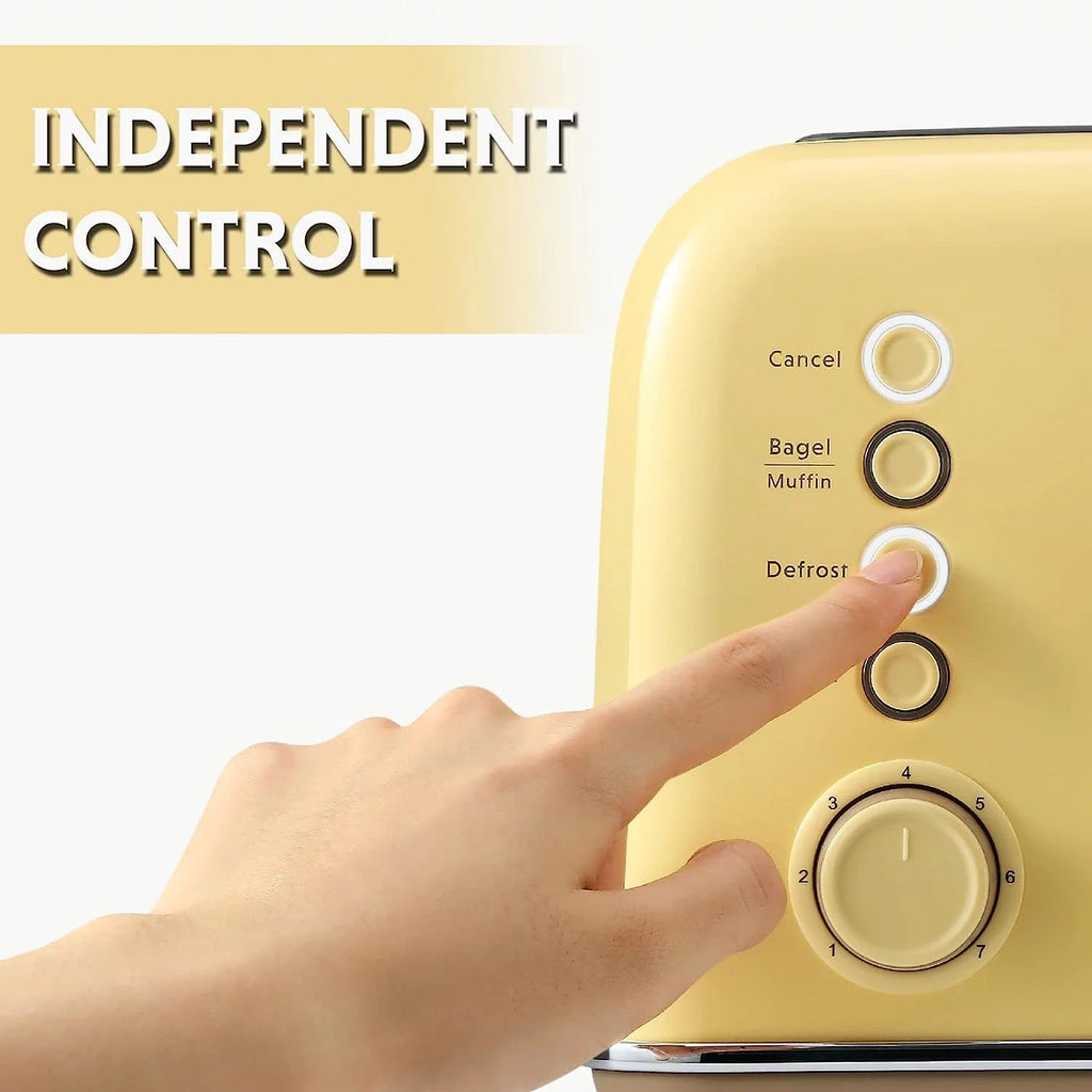 4-Slice Toaster, Extra Wide Slots, Mellow Yellow O39262