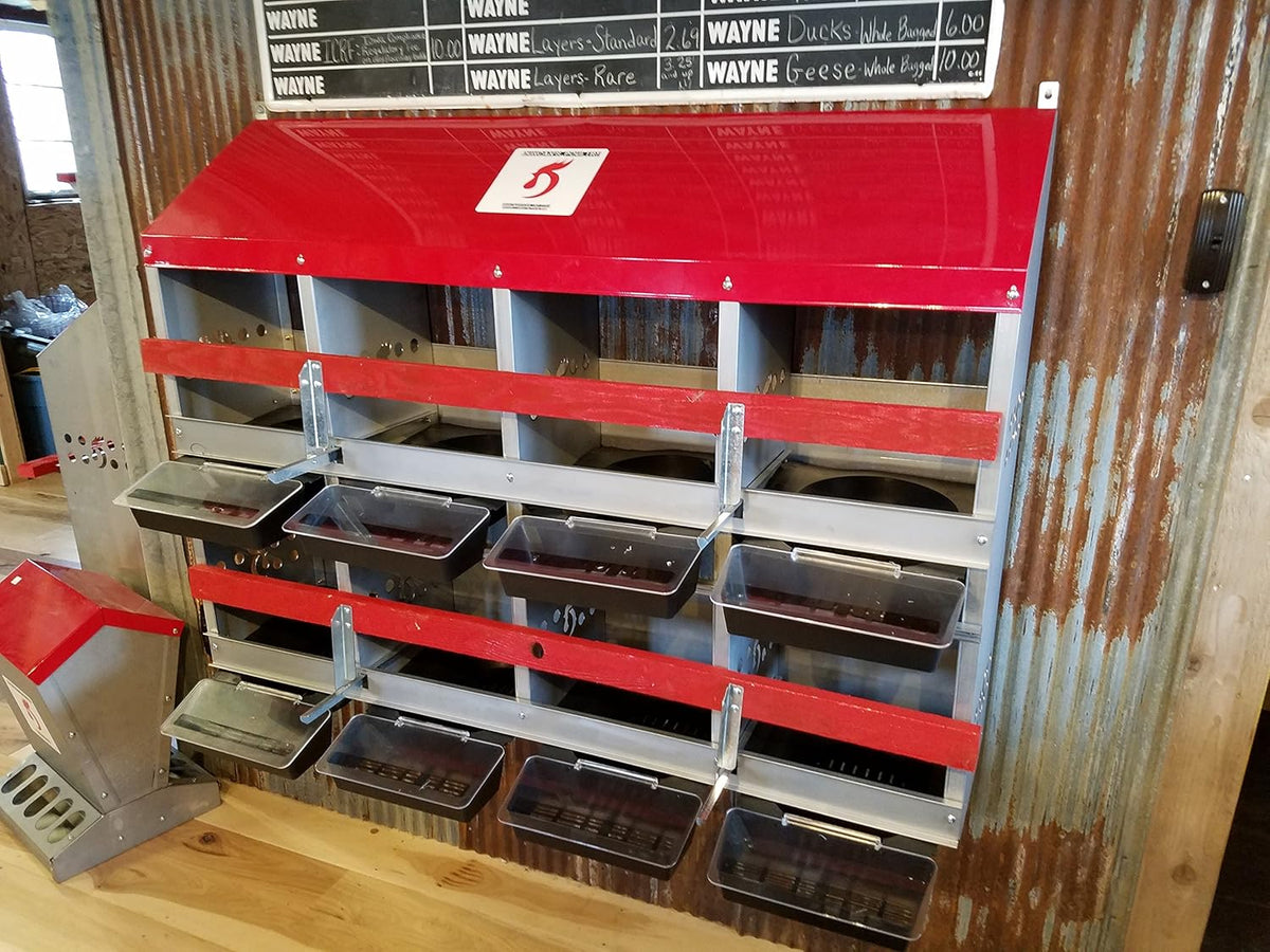 8 Hole Metal Poultry Nest Box for Chickens U816