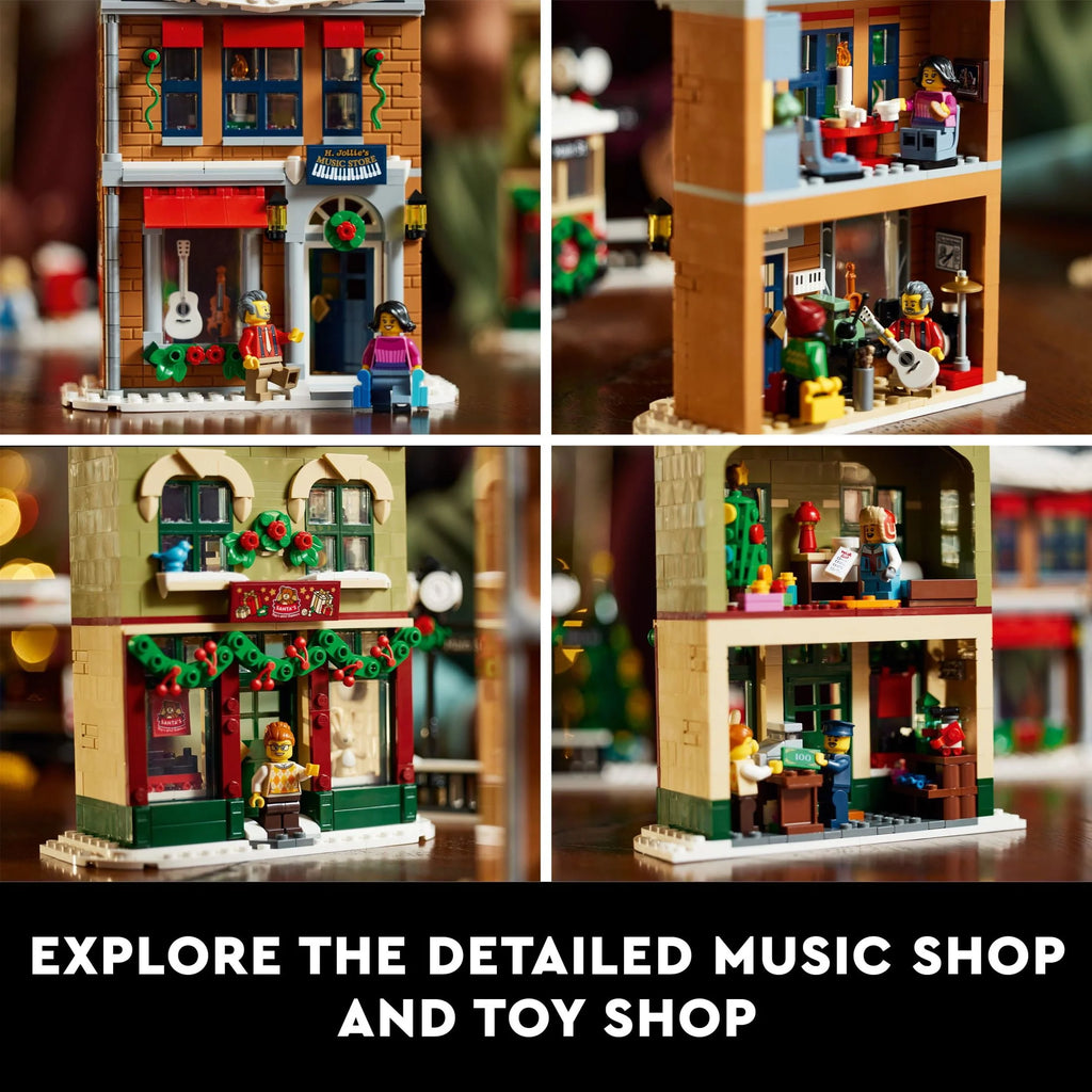 Holiday Main Street Building Set with 6 Minifigures V545083
