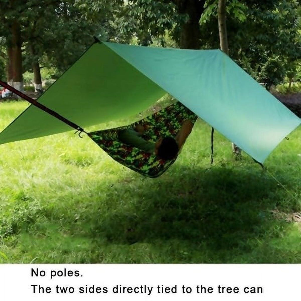 Waterproof Outdoor Camping Tent Tarp Sunshade Canopy Moisture-proof Mat 300X300CM G9439